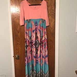Pinkblush maternity dress